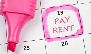 paying rent
